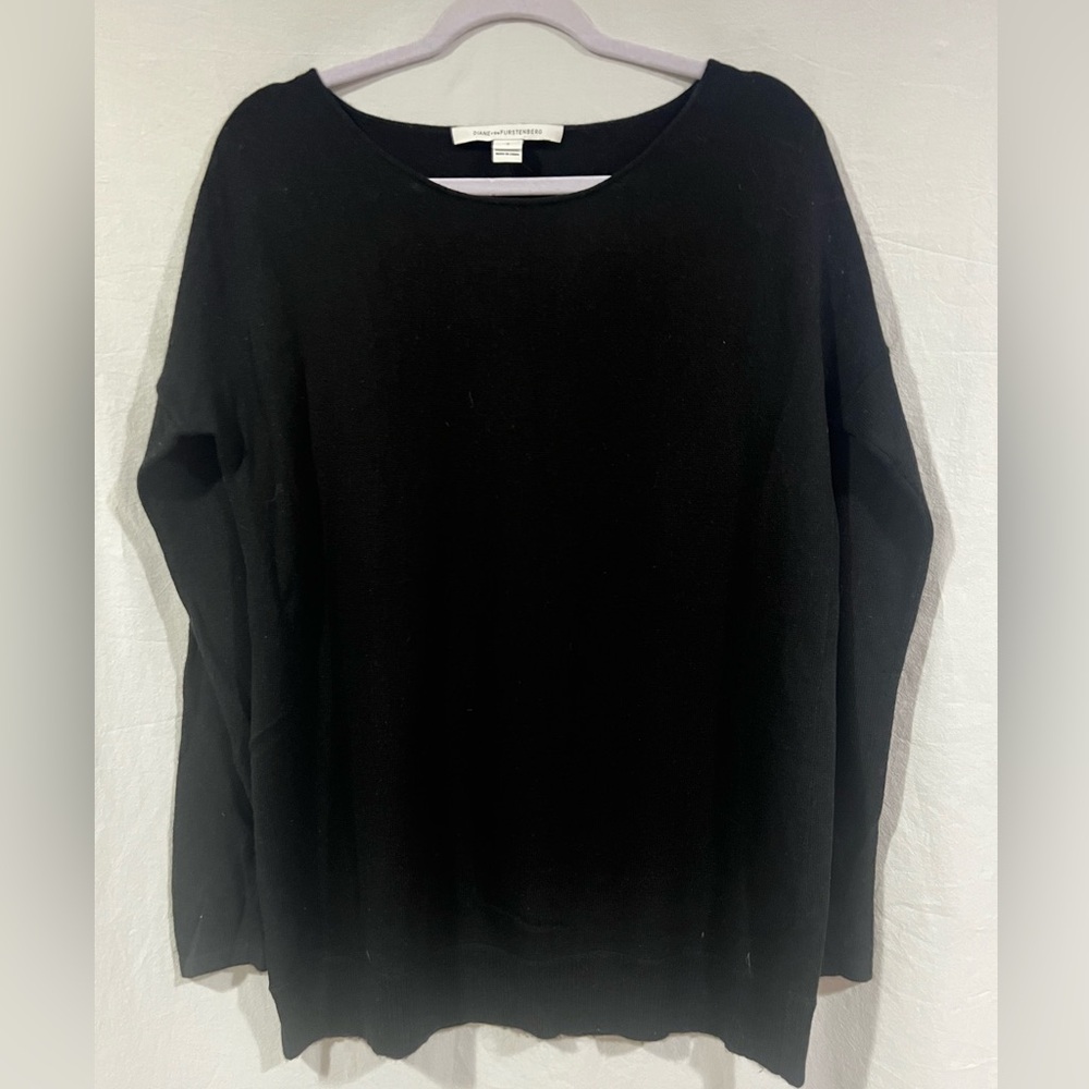Diane Von Furstenberg wool/cashmere sweater small